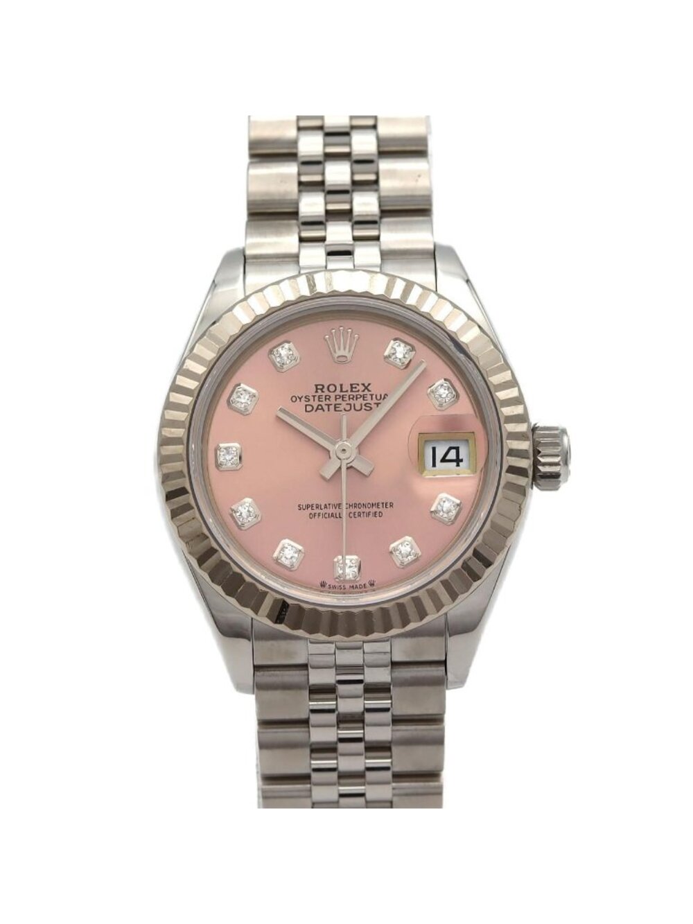 Rolex Datejust Stainless Steel White Gold Automatic